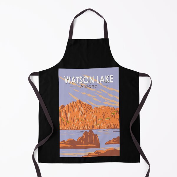 Item preview, Watson Lake Arizona Travel Art Vintage designed and sold by KrisSidDesigns.