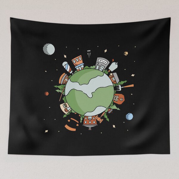 Item preview, On Top of the World  Big Things Small Town  	 designed and sold by szbuvaqtl32.