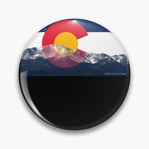 Item preview, Pikes Peak Colorado Flag  	 designed and sold by uaixcacnlnv34.