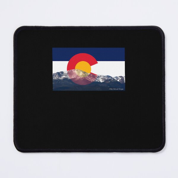 Item preview, Pikes Peak Colorado Flag designed and sold by uaixcacnlnv34.