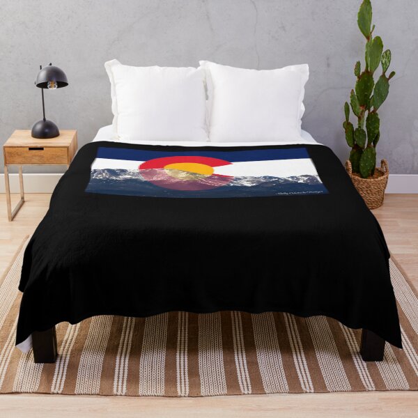 Item preview, Pikes Peak Colorado Flag  	 designed and sold by uaixcacnlnv34.