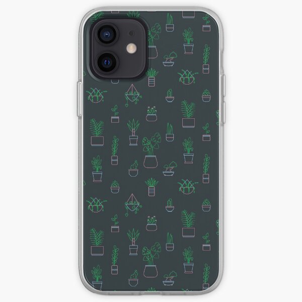 Neon Plants iPhone Soft Case