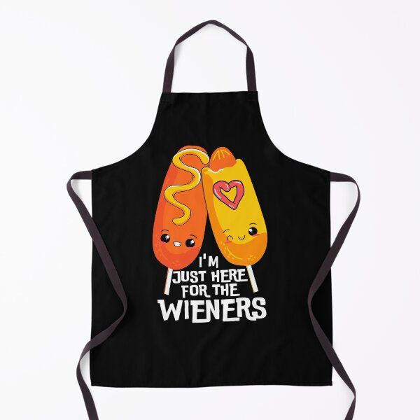Item preview, i'm just here for the wieners, Chris Hot Dogs, Little Hot Dog, Hot Dog Stand designed and sold by GaliaTati.