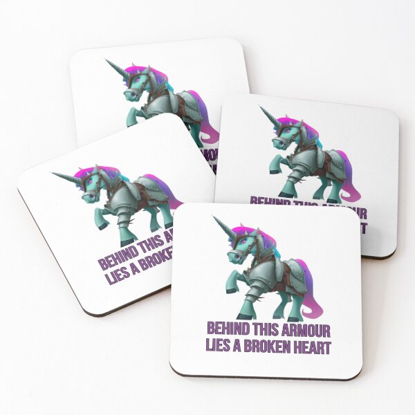 Item preview, Broken heart unicorn  designed and sold by Wicca and mythical creatures .