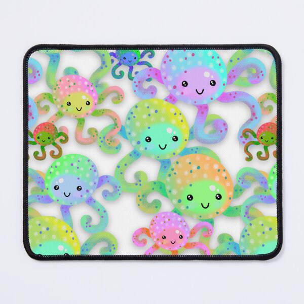 Item preview, Rainbow tako octopuses designed and sold by ookaiyah.