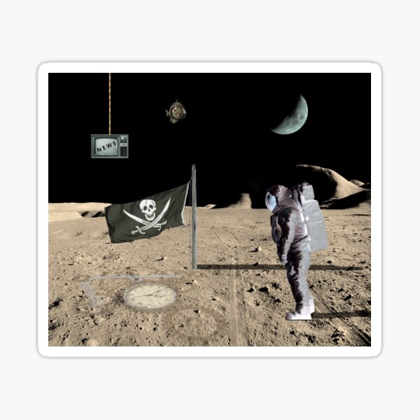 Item preview, Moon Landing designed and sold by never-still.