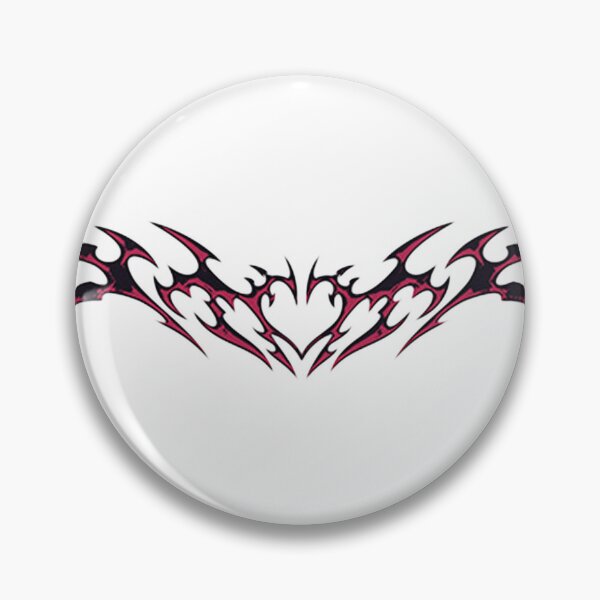 Item preview, Y2K Heart Neo Tribal Cyber Sigilism designed and sold by sunriseagony.