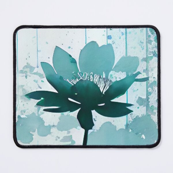 Item preview, Blue Blooms in Aqueous Cascade designed and sold by Simple-Art-work.
