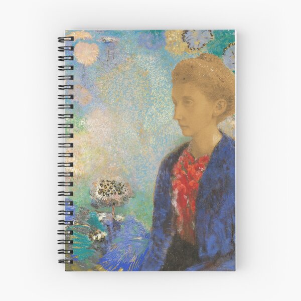 Item preview, Baronne of Domecy by Odilon Redon 1910 designed and sold by Vintage Wall Art.