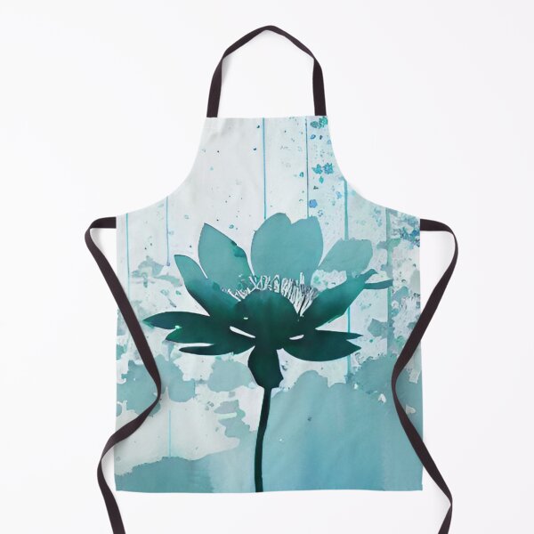 Item preview, Blue Blooms in Aqueous Cascade designed and sold by Simple-Art-work.