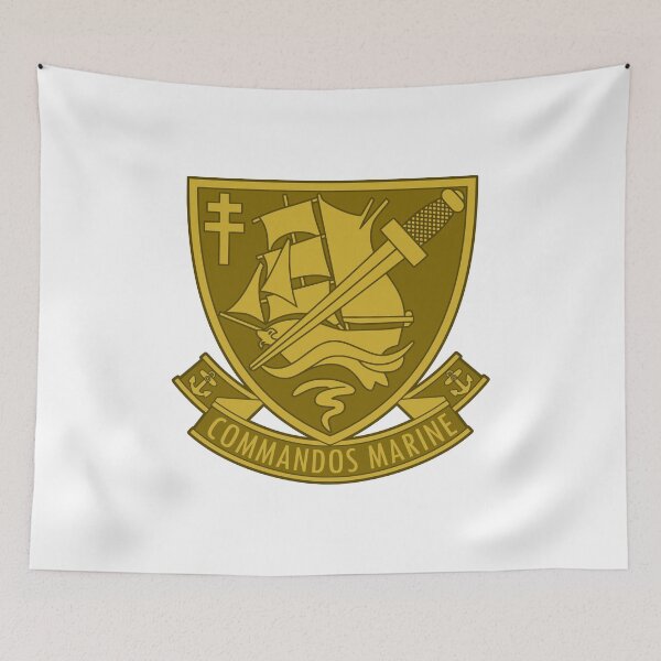 Item preview, French Marine Commandos Badge designed and sold by sirglennbo.