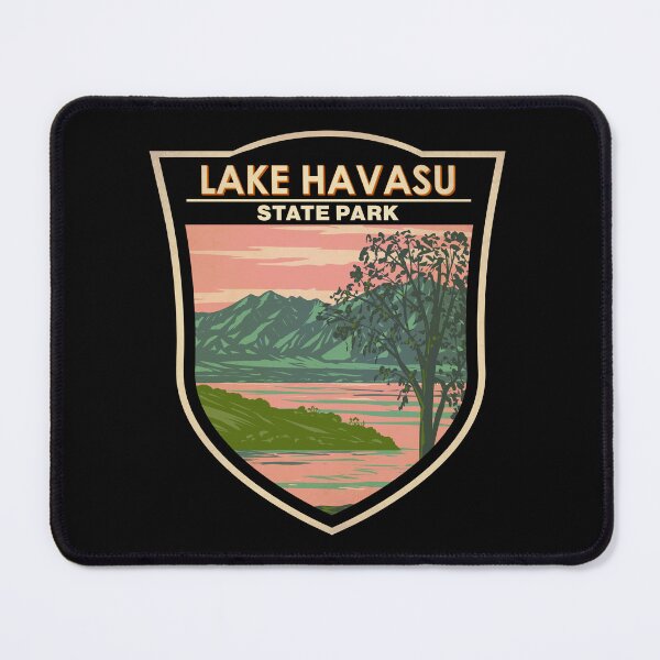 Item preview, Lake Havasu State Park Travel Art Badge designed and sold by KrisSidDesigns.