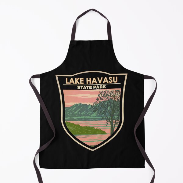 Item preview, Lake Havasu State Park Travel Art Badge designed and sold by KrisSidDesigns.