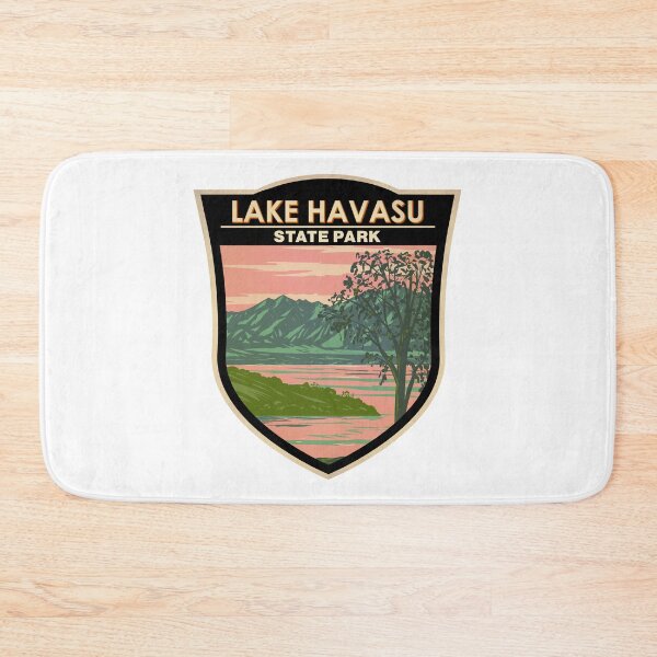 Item preview, Lake Havasu State Park Travel Art Badge designed and sold by KrisSidDesigns.