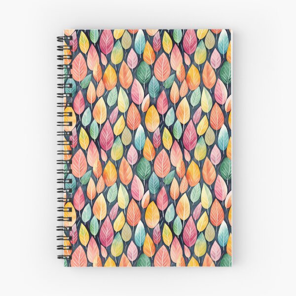 Item preview, A Colourful Watercolour Leaf Pattern designed and sold by 89BLACK.