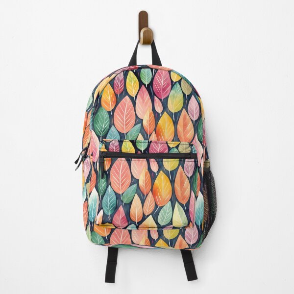 Item preview, A Colourful Watercolour Leaf Pattern designed and sold by 89BLACK.