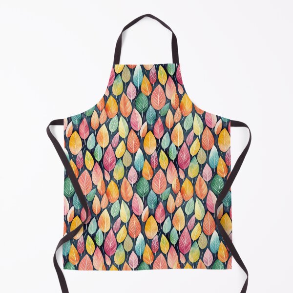 Item preview, A Colourful Watercolour Leaf Pattern designed and sold by 89BLACK.