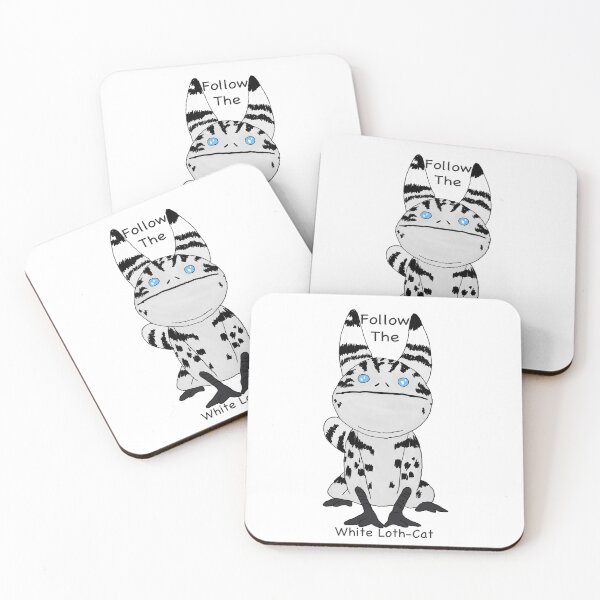 Item preview, White cat designed and sold by Mysterious Goose .