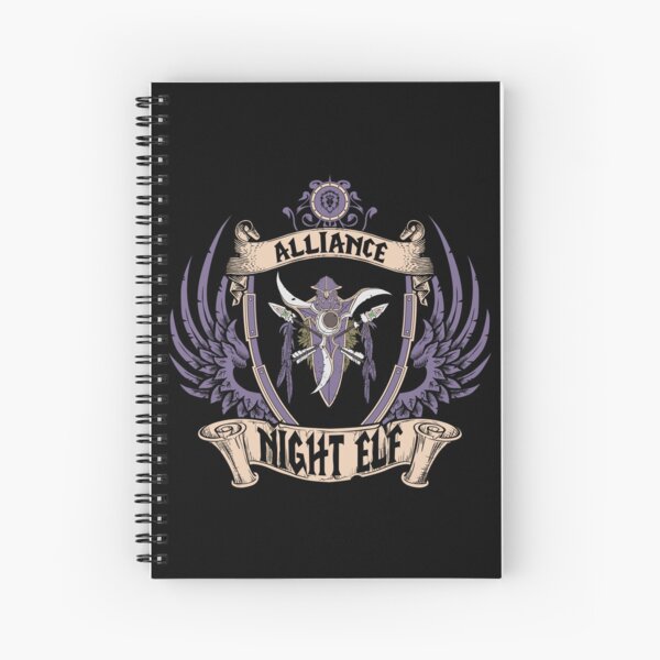 Vista previa del artículo con la obra «ELFO DE LA NOCHE - ESCUDO DE GUERRA», diseñado y vendido por EXION CREW.