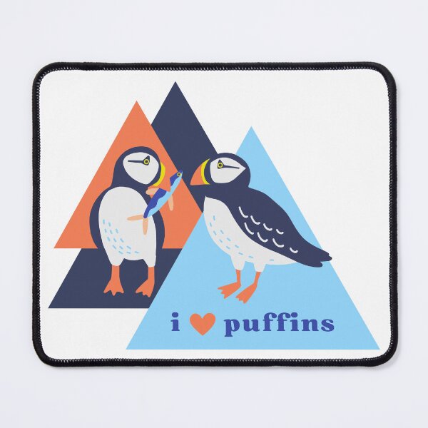 Item preview, i love puffins designed and sold by laurawoods-buch.