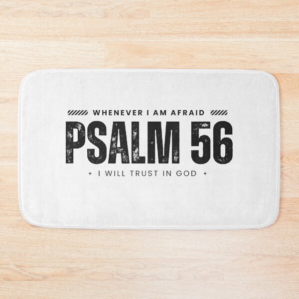 Item preview, Psalm 56:3 | Bible Verse | When I'm afraid  i will trust in God designed and sold by Faith-and-Light.