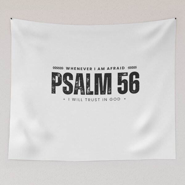 Item preview, Psalm 56:3 | Bible Verse | When I'm afraid  i will trust in God designed and sold by Faith-and-Light.