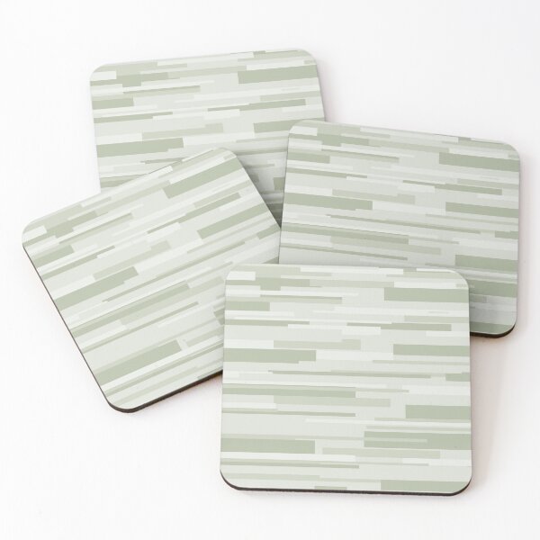 Item preview, Wright Mid Century Modern Geometric Abstract Pattern in Muted Sage Green designed and sold by kierkegaard.