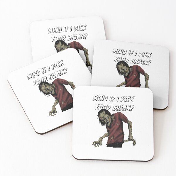 Item preview, Zombie: Mind If I Pick Your Brain? designed and sold by CKHorizonDesign.