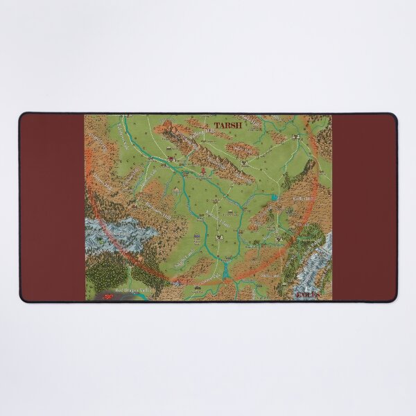 Item preview, The Kingdom of Tarsh - a Gloranthan Map designed and sold by Sbrayarts.