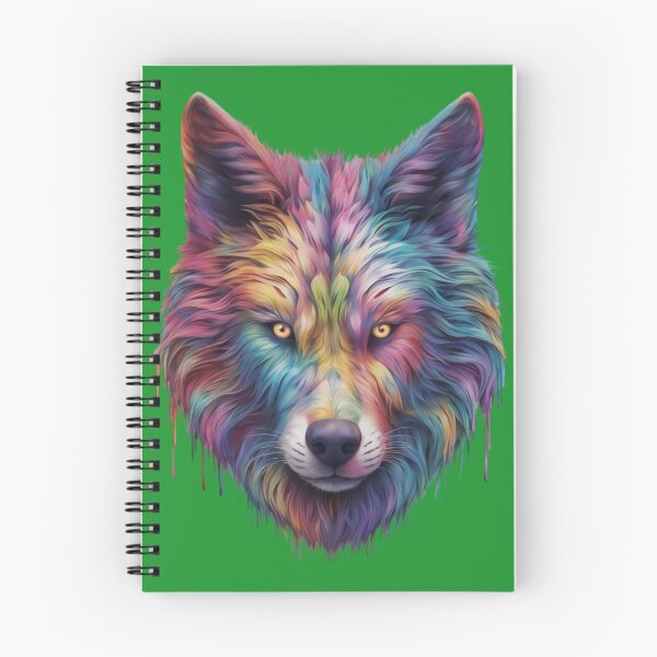 Aperçu de l'œuvre LE LOUP EN PEINTURE créée et vendue par DIGILEGA.