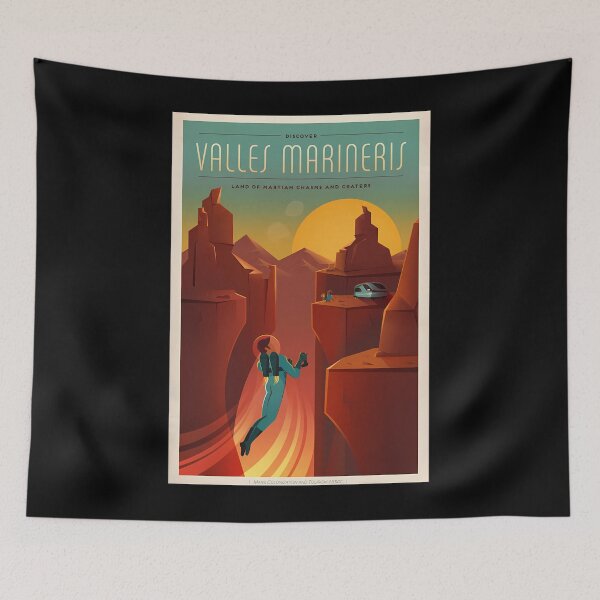 Item preview, SpaceX Mars Colonization and Tourism Association Valles Marineris (8K resolution)  	 designed and sold by mzqlsamj1.