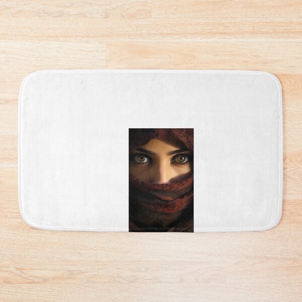 Item preview, a close up of a person wearing a scarf designed and sold by Dark Fantasy Store.