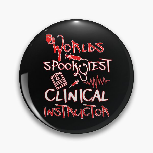Item preview, Worlds Spookiest Clinical Instructor  designed and sold by Affyboss6.