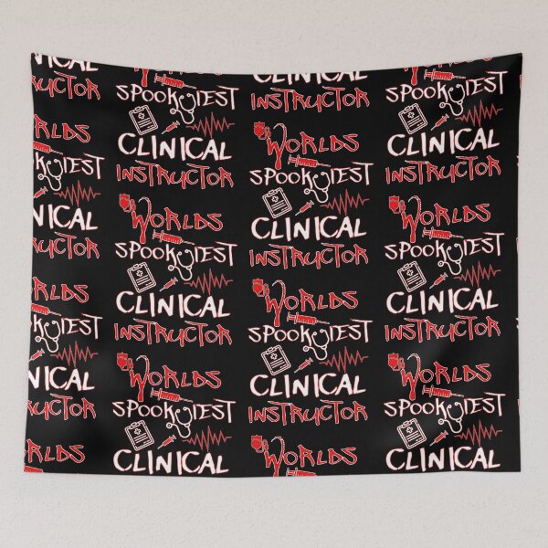 Item preview, Worlds Spookiest Clinical Instructor  designed and sold by Affyboss6.