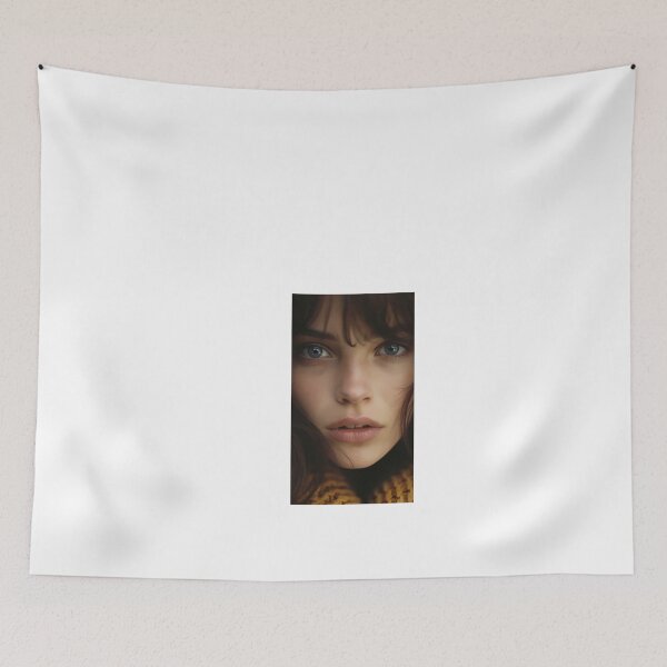 Item preview, a close up of a woman with blue eyes designed and sold by Dark Fantasy Store.