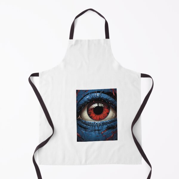 Item preview, a close up of an eye with blood all over it designed and sold by Dark Fantasy Store.