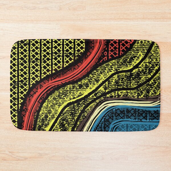Item preview, Flowing wavy geometric  designed and sold by mwebba2005.