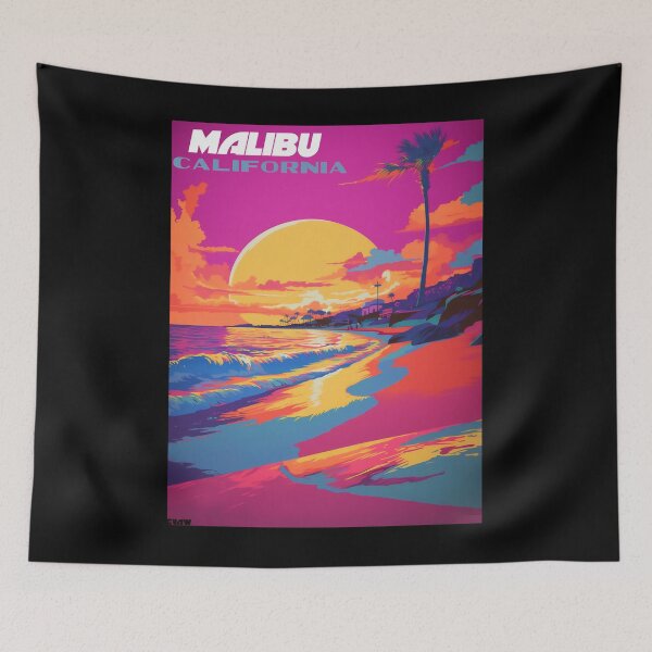 Artikelvorschau, Der endlose Sommer Malibu Surf Digital entworfen und verkauft von beokzojkf84.