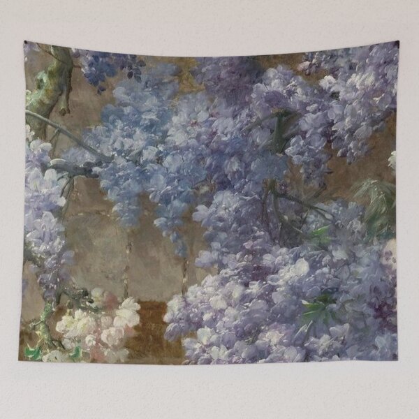 Item preview, Garden Scene Painting  designed and sold by Katie-Eliza.