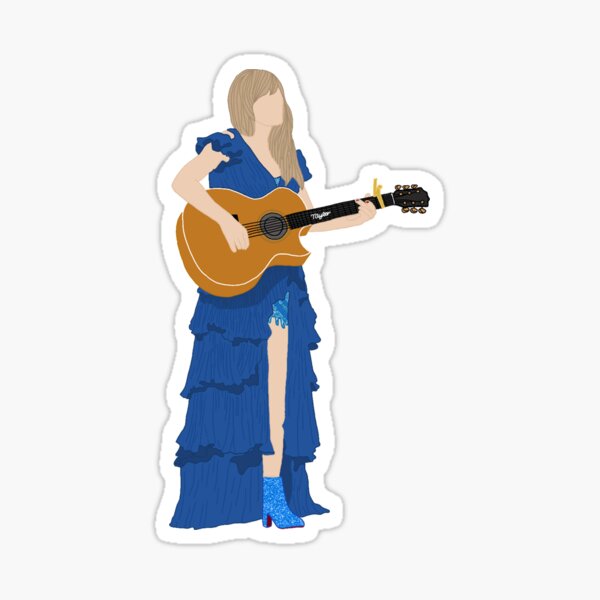 taylor swift the eras tour Sticker for Sale by alltootay