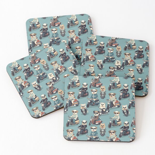 Item preview, Mutts on Motorcycles designed and sold by Christfield.