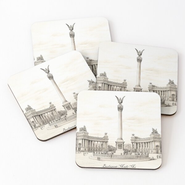 Item preview, Heros' Square of Budapest designed and sold by WOYEJun.