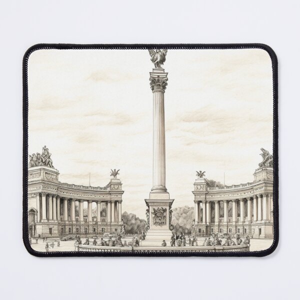 Item preview, Heros' Square of Budapest designed and sold by WOYEJun.