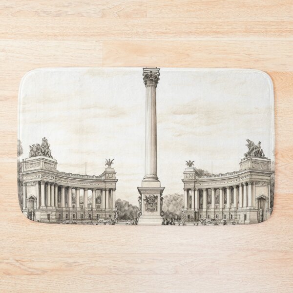 Item preview, Heros' Square of Budapest designed and sold by WOYEJun.