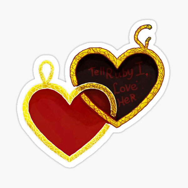 Heart Locket Meme Stickers for Sale