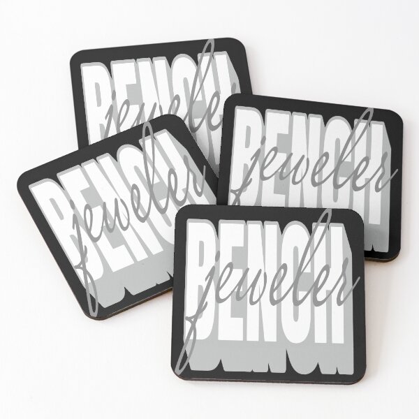 Item preview, Bench Jeweler beaded jewelry maker metalsmith gift calligraphy jewelry studio decoration designed and sold by MetalicBabe.