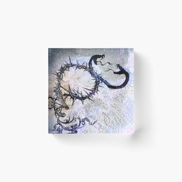 Snakes and Ladders (DNA) Acrylic Block