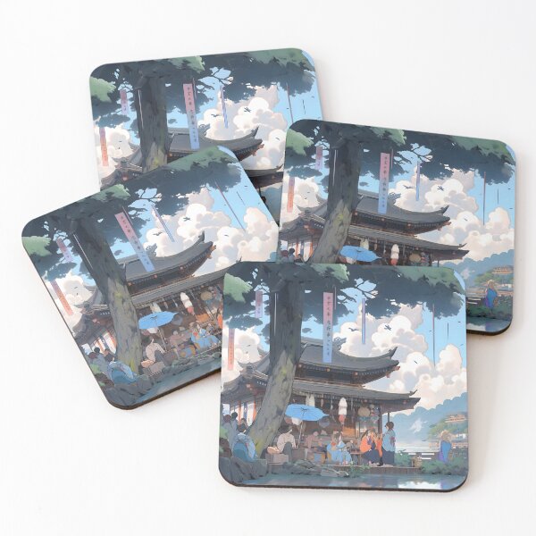 Item preview, Anime Inspired Market Scene designed and sold by dcrc.
