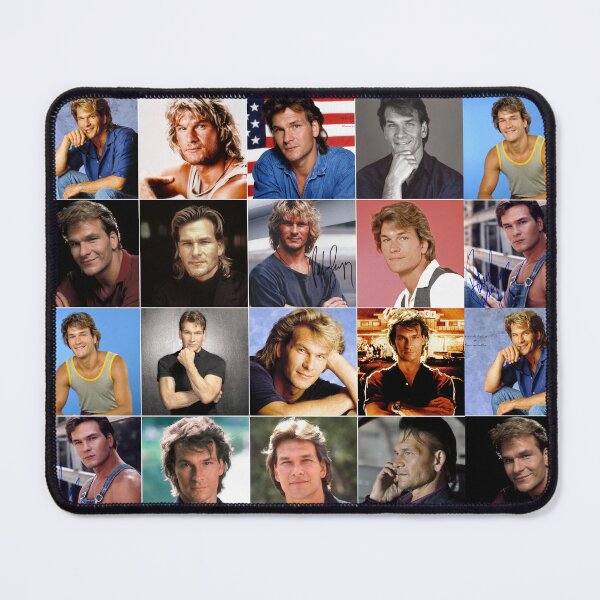 Item preview, Patrick Swayze Photo Collage designed and sold by GoghGetta.