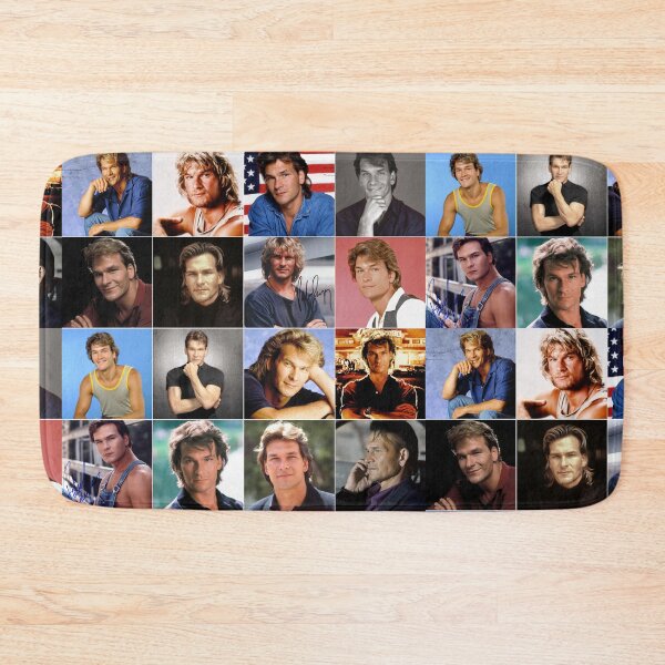 Item preview, Patrick Swayze Photo Collage designed and sold by GoghGetta.